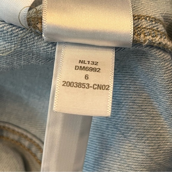 Madewell Denim Sleeveless Seamed Mini Dress A-line Pockets Women’s Size 6 - Picture 10 of 10